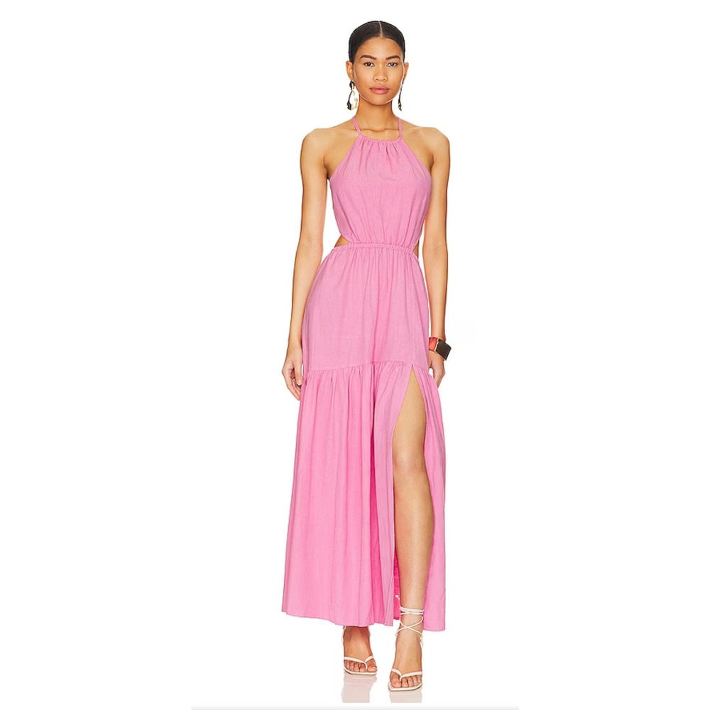 L*Space Pink Midi Dress